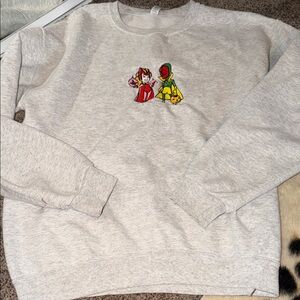 WANDA VISION MARVEL embroidered crew neck